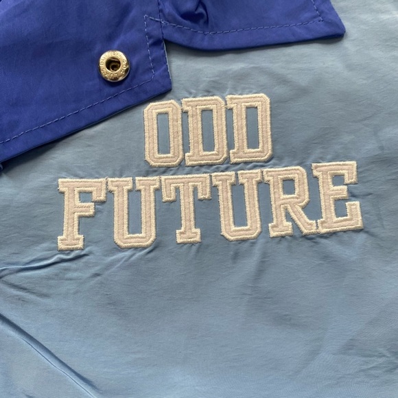 NWT Odd FutureBlue Color Blocked Coaches Jacket Size XL - Picture 2 of 9